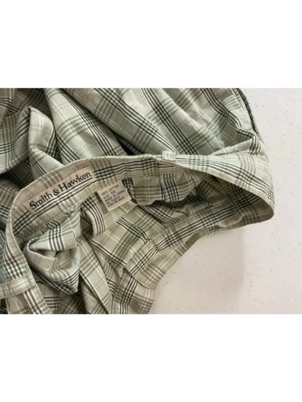 Smith & Hawken Plaid Maxi Skirt Y2K Preppy Academia Womens 10